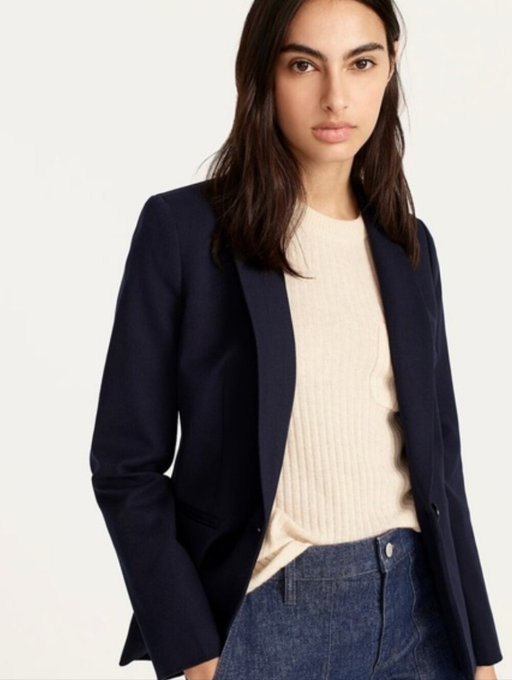 J. Crew Suiting Blazer - Black